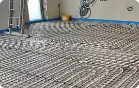 Теплый водяной пол Трубы и атвоматика для водяного пола